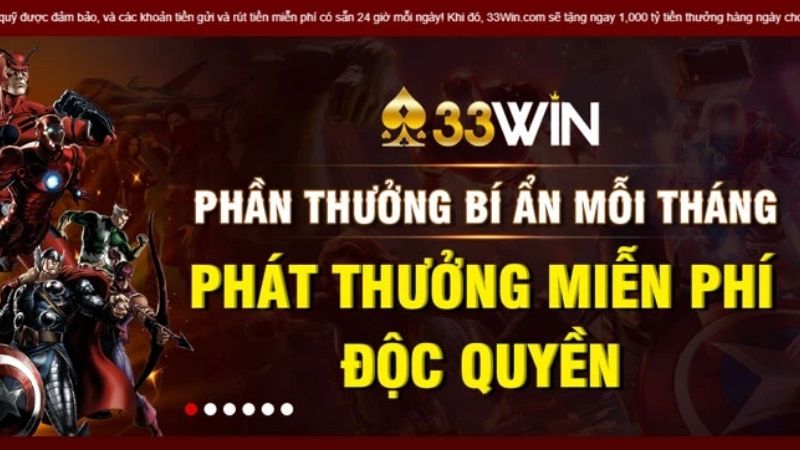 Giới thiệu về nhà cái uy tín 33Win web