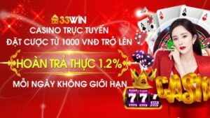 Các code 33win dành cho bet thủ lâu năm 