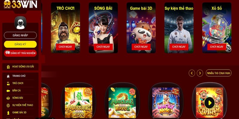 Các kênh cskh 33win khác tại cổng game